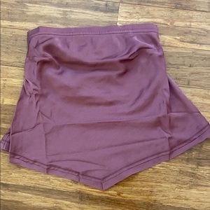 XS free people purple tube top